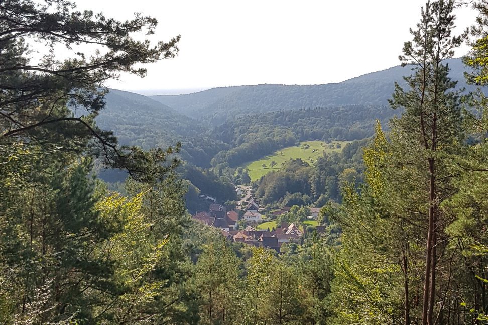 Blick auf Blankenborn